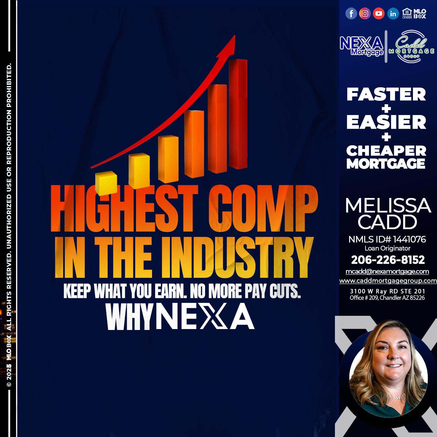 HIGHETS COMP - Melissa Cadd -Loan Originator
