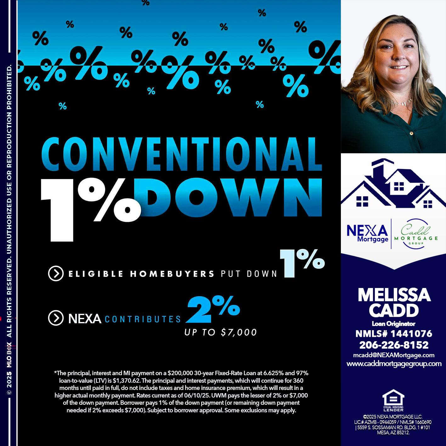 conventional - Melissa Cadd -Loan Originator