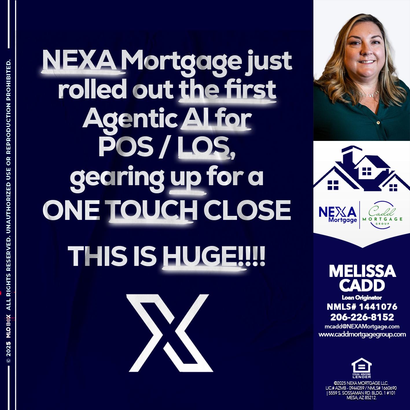 NEXA MORTGAGE - Melissa Cadd -Loan Originator