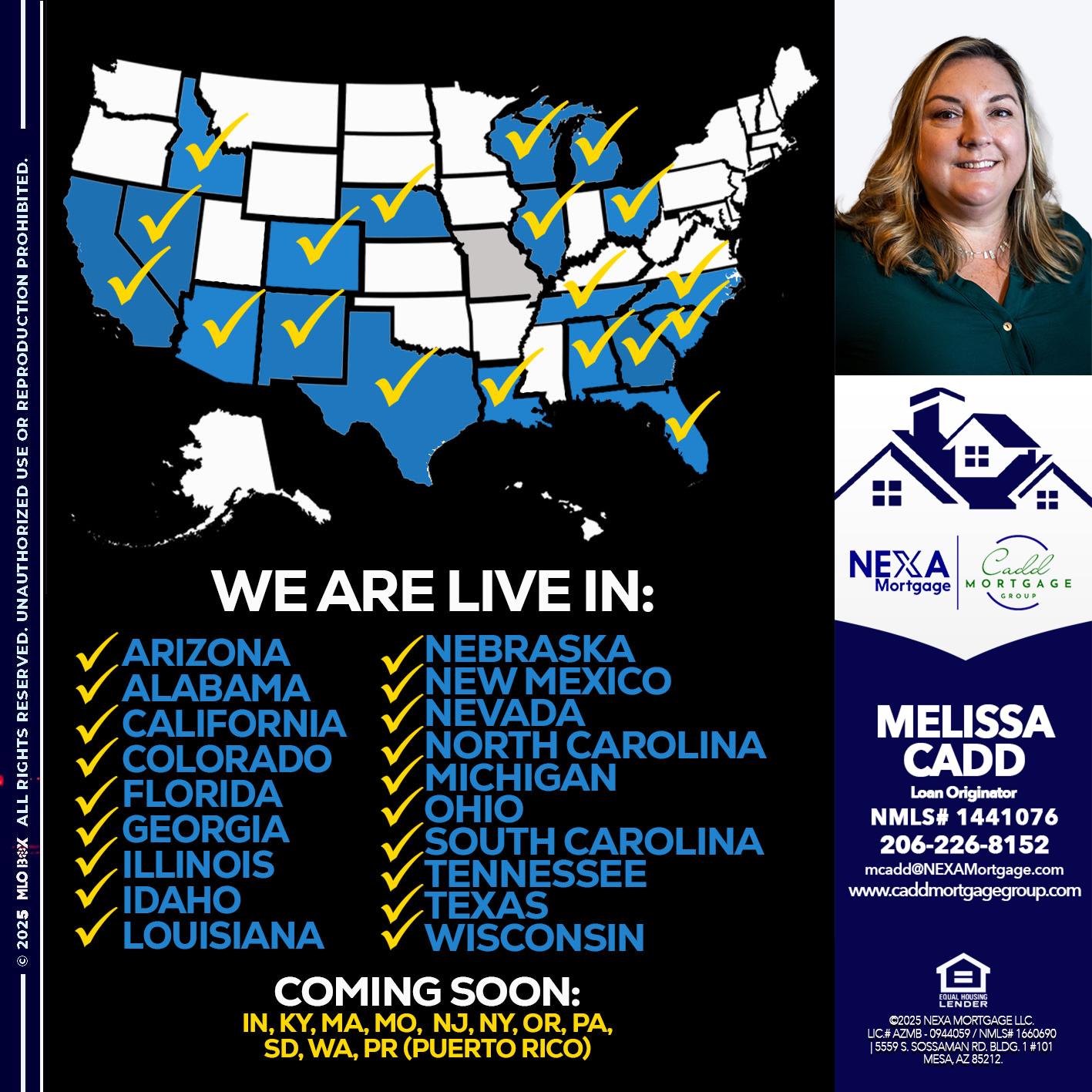 New Mexico live - Melissa Cadd -Loan Originator