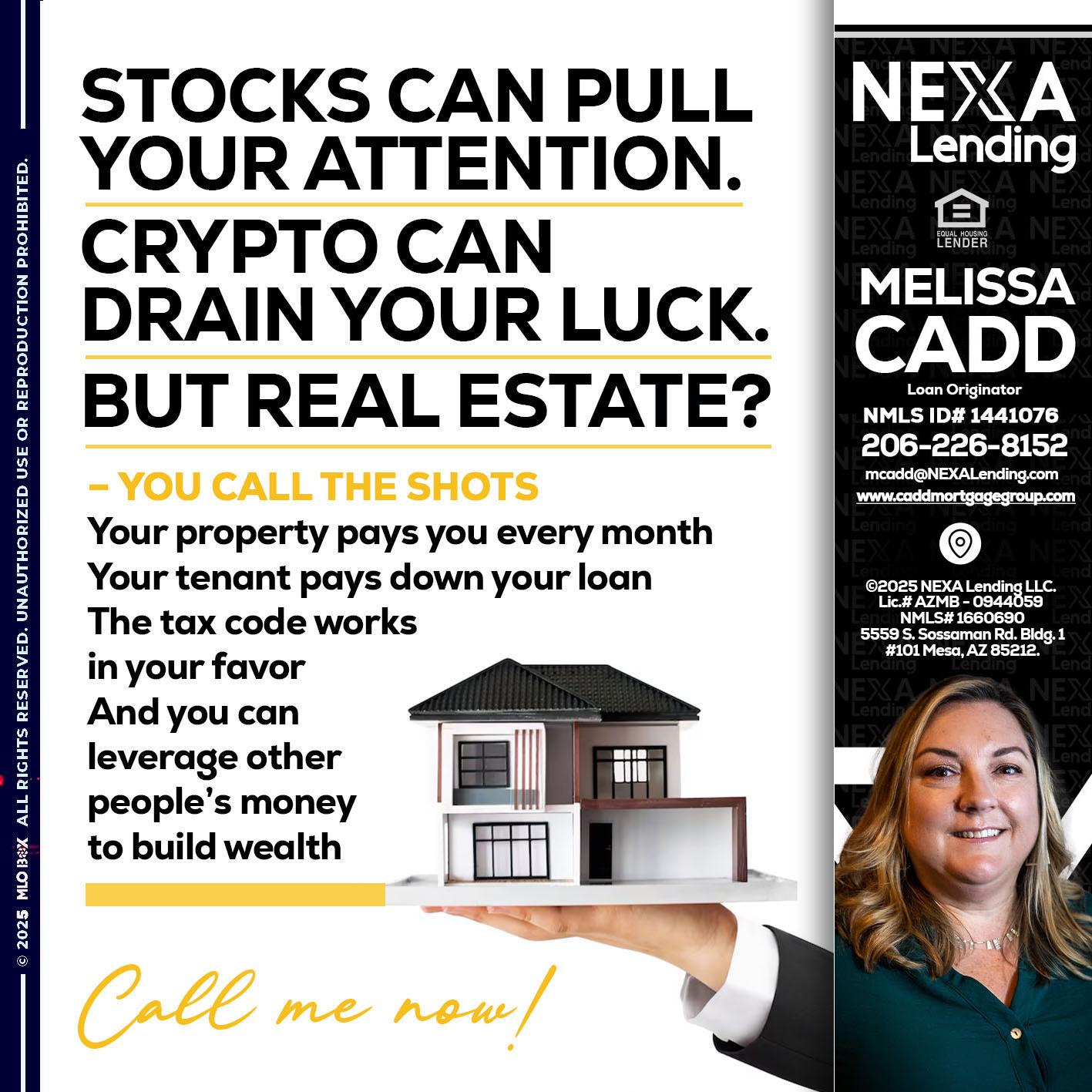 STOCK CAN - Melissa Cadd -Loan Originator