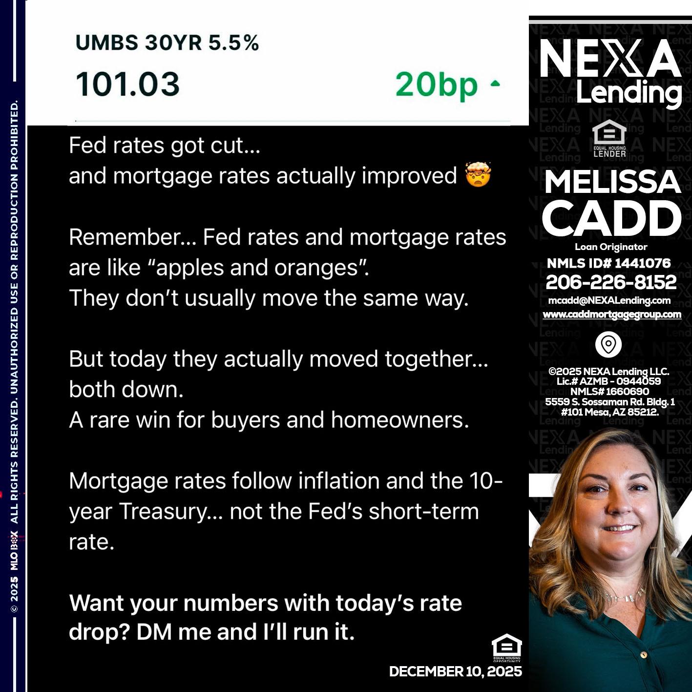 101.3 - Melissa Cadd -Loan Originator