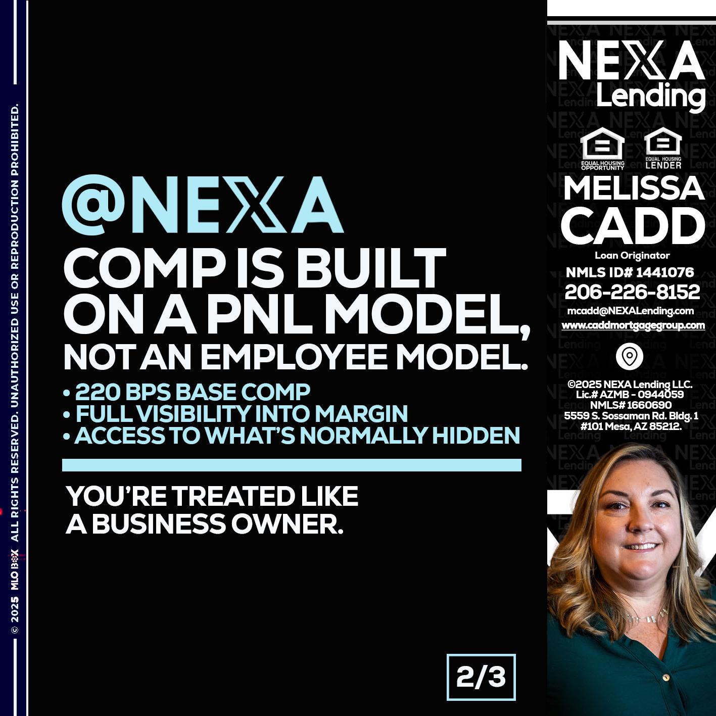 2 OF 3 - Melissa Cadd -Loan Originator