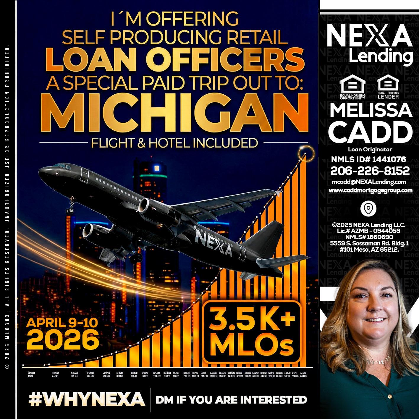 3.5K - Melissa Cadd -Loan Originator