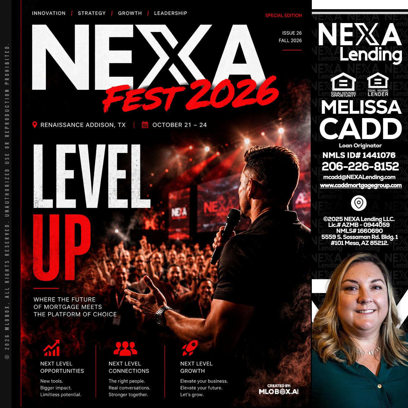 NEXA FEST 2026 - Melissa Cadd -Loan Originator