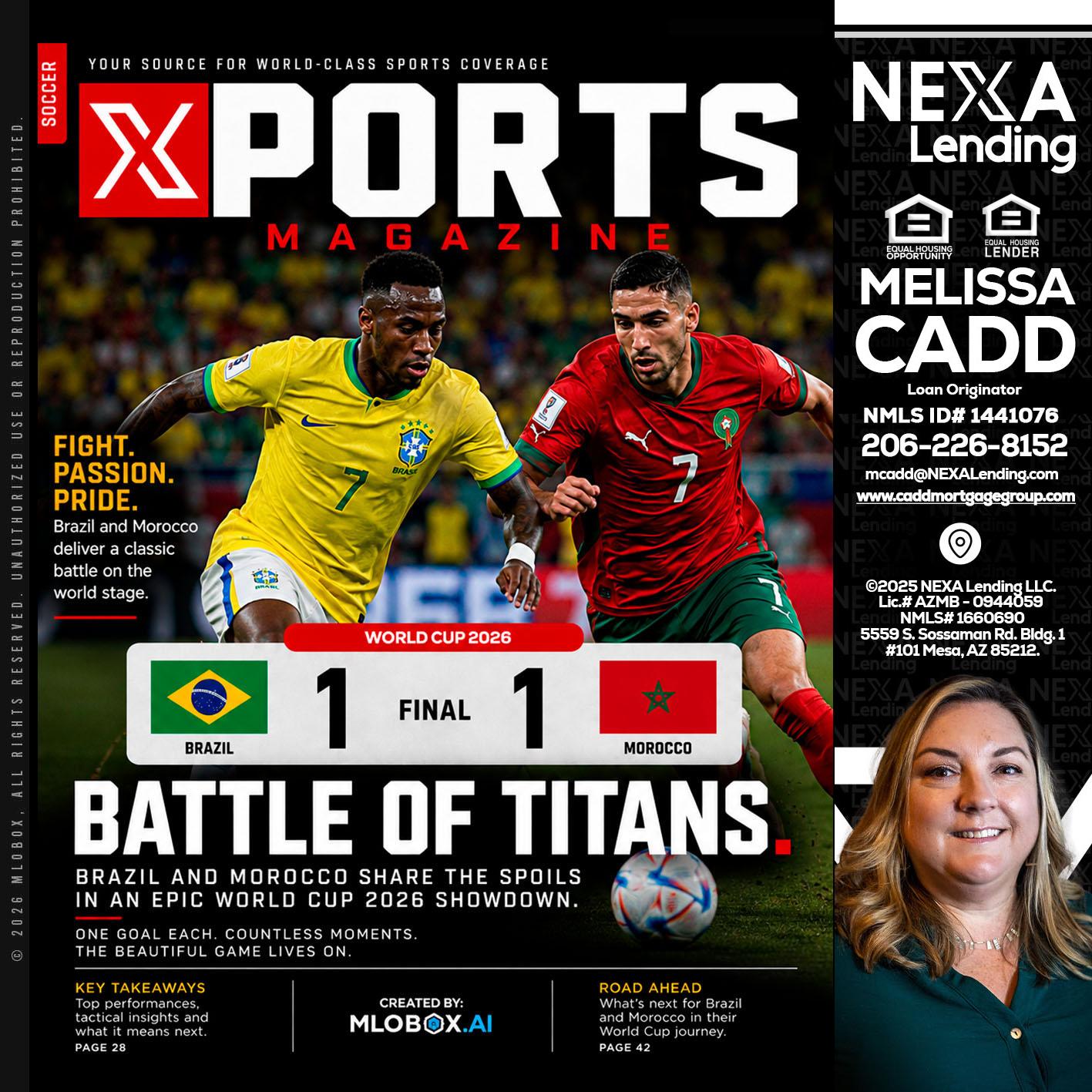 XPORTS - Melissa Cadd -Loan Originator