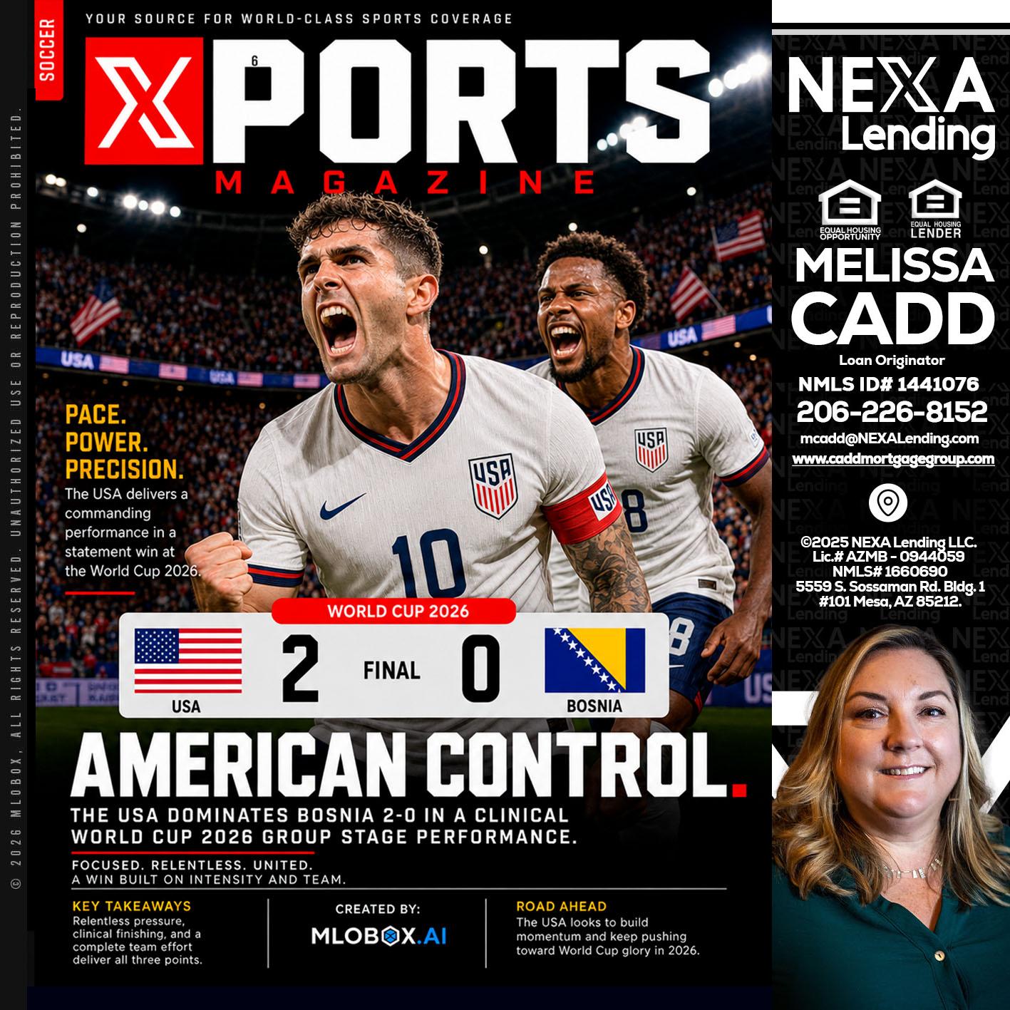AMERICAN CONTROL - Melissa Cadd -Loan Originator