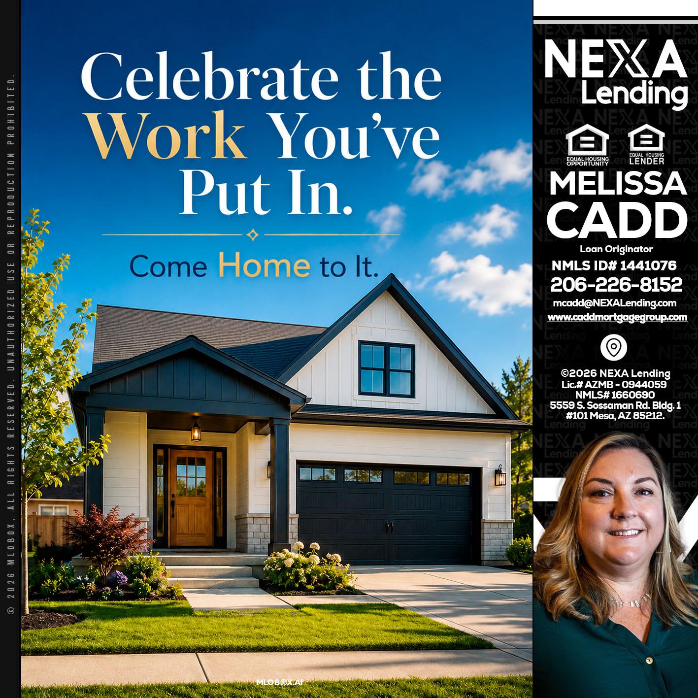 celebrate Labor Day - Melissa Cadd -Loan Originator